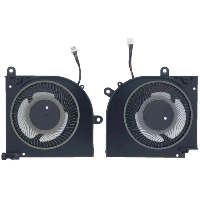 Alt view image 5 of 6 - New Laptop CPU and GPU Cooling Fan for MSI Stealth 15M A11UEK 15M A11UEK-009 15M A11UEK-280 15M-A11UEKV 15M-A11SEK 15M-A11SDK MS-1562 MS-1563 MS-15B1 Series BS5405HS-U4X BS5405HS-U4W DC 5V 1A Fan