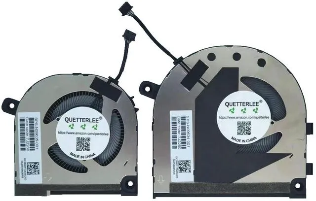 Main image of New CPU and GPU Cooling Fan for HP Envy 15-EY TPN-C157 15-EY0013DX 15-EY0023DX 15-EW 15T-EW 15Z-EY 15-EW0023DX 15-EY1157NR Series N09635-001 N09634-001 EG50040S1-CT00-S9A EG50060S1-C610-S9A DC5V Fan
