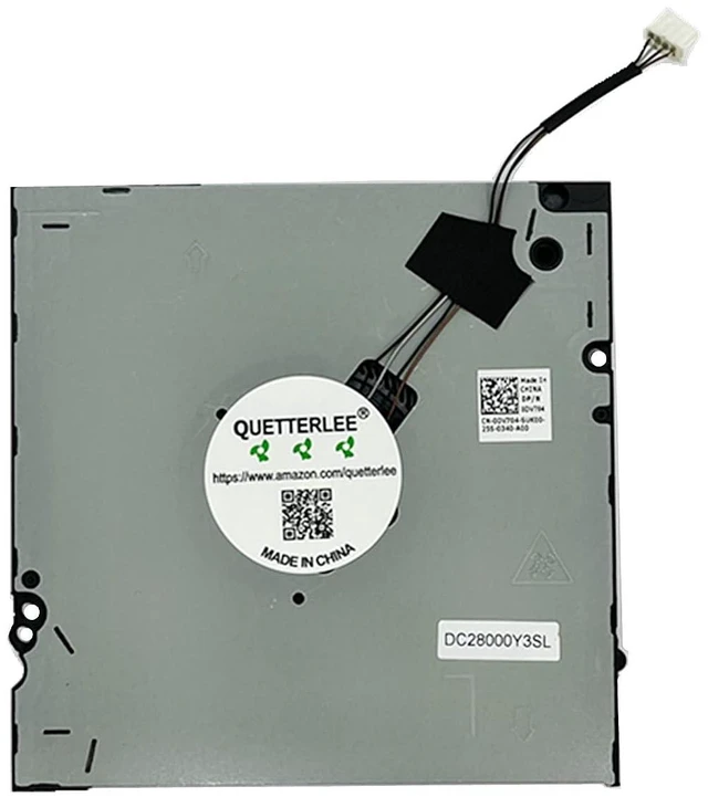 Main image of Replacement New Laptop CPU Cooling Fan for DELL Precision 7670 A Series 0DV704 EG75070S1-C730-S9A DC28000Y3SL DC5V 0.42A Fan