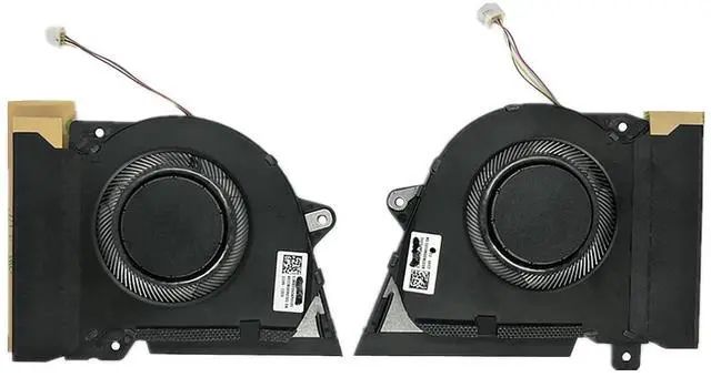 Alt view image 2 of 4 - New Laptop CPU+GPU Cooling Fan for ASUS Rog Zephyrus G14 GA401Q GA401QC GA401QE GA401QH GA401QM GA401IHR GA401QEC-K2064T Series DFSCK221151818 FNNX DFSCK22D05883K FNNW DC12V 1A Fan