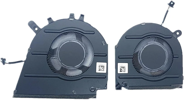 Main image of Replacement New Laptop CPU + GPU Cooling Fan for DELL Inspiron 15 Plus 7510 Series 0GJN2R 0CNNWF EG50050S1-C130-S9A EG50050S1-C120-S9A B6506ASHNF2000TN B8906ASHNF2000TN DC5V 0.6A Fan