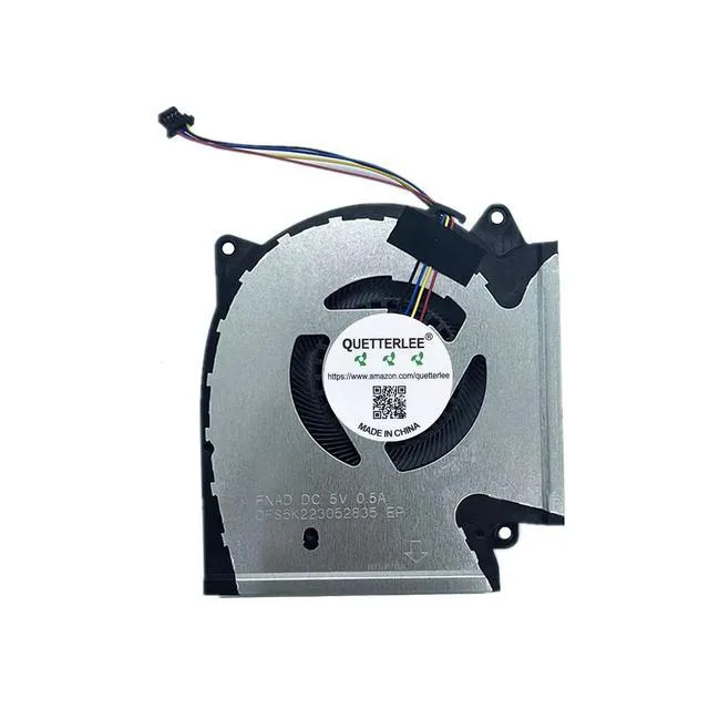 Alt view image 4 of 4 - Replacement New CPU + GPU Cooling Fan for Asus ROG Strix G513IC G513IE G513IH G513QC G513QE G713IC G713IE G713IH G713QC G713QE Series DFS5K221153715 FNAC DFS5K223052835 FNAD DC5V 0.5A Fan