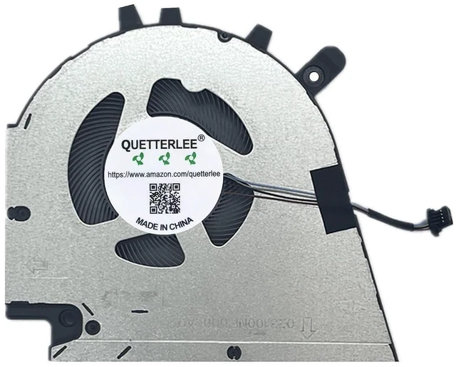 Alt view image 4 of 4 - Replacement New Laptop CPU + GPU Cooling Fan for DELL Inspiron 15 Plus 7510 Series 0GJN2R 0CNNWF EG50050S1-C130-S9A EG50050S1-C120-S9A B6506ASHNF2000TN B8906ASHNF2000TN DC5V 0.6A Fan