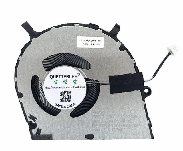 Alt view image 2 of 2 - Replacement New Laptop CPU Cooling Fan for Dell Inspiron 7420 7425 2-in-1 Latitude 3330 (2022paragraph) Series DFS5K12114464K FP5J 2BJ-004X DC5V 0.5A Fan