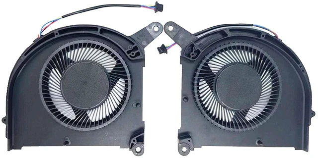 Alt view image 2 of 4 - Replacement New Laptop CPU+GPU Cooling Fan for Gigabyte AERO 16 AERO 17 YE5 XE5 KE5 YE4 XE4 KE4 RP86 RP86YE RP87 RP87YE5 Series DFSCL12E064867 FP2D DFSCM227163927 FP2F 12V 1A Fan