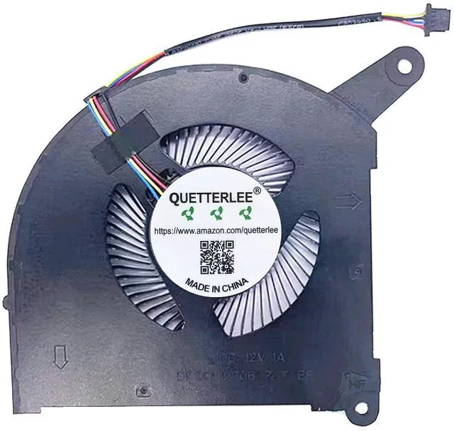 Alt view image 3 of 4 - Replacement New Laptop CPU+GPU Cooling Fan for Gigabyte AERO 16 AERO 17 YE5 XE5 KE5 YE4 XE4 KE4 RP86 RP86YE RP87 RP87YE5 Series DFSCL12E064867 FP2D DFSCM227163927 FP2F 12V 1A Fan