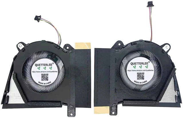 Main image of Replacement New Laptop CPU+GPU Cooling Fan for ASUS Rog Zephyrus G14 2022 GA402R GA402RJ GA402RK GA402RK-G14.R96800 Series DFS5L32G064867 FP50 DFS5L32G164867 FP3F DC5V 5A Fan