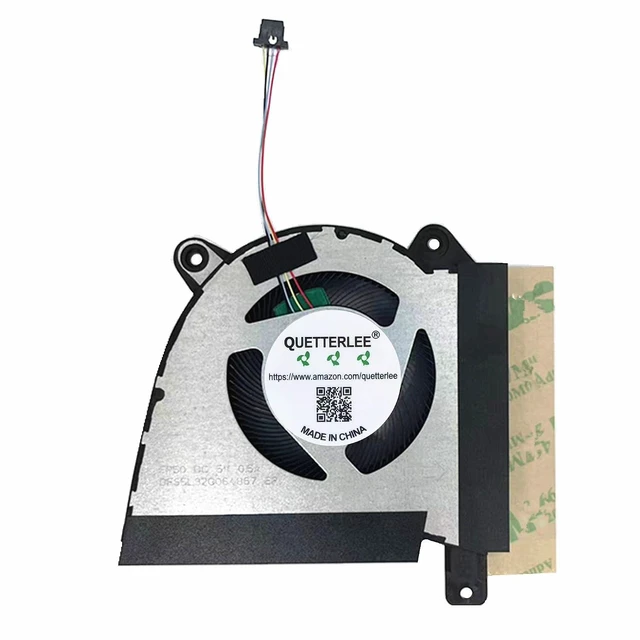 Alt view image 3 of 4 - Replacement New Laptop CPU+GPU Cooling Fan for ASUS Rog Zephyrus G14 2022 GA402R GA402RJ GA402RK GA402RK-G14.R96800 Series DFS5L32G064867 FP50 DFS5L32G164867 FP3F DC5V 5A Fan