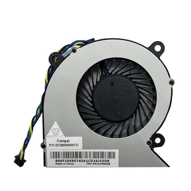 Alt view image 2 of 2 - Replacement New CPU Colling Fan for Lenovo AIO 3-24 A340-22 V30A-24 520c-24 520c-24ikb S5430 Series 01MN928 DC2800MMVO BAZA0710R5M-P012 DC5V 0.55A Fan