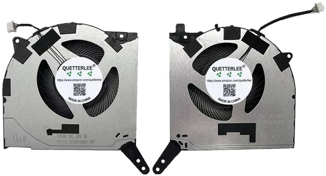 Main image of Replacement New Laptop CPU+GPU Cooling Fan for Lenovo Y7000P IAH7/R7000P ARH7 2022 Legion 5 15IAH7H 82RB Legion 5 15ARH7H 82RD Series DFSCL12E06486Q FPN6 DFSCL12E16486Q FPN7 DC12V 1A Fan