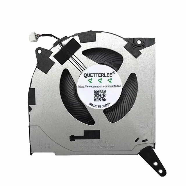 Alt view image 3 of 6 - Replacement New Laptop CPU+GPU Cooling Fan for Lenovo Y7000P IAH7/R7000P ARH7 2022 Legion 5 15IAH7H 82RB Legion 5 15ARH7H 82RD Series DFSCL12E06486Q FPN6 DFSCL12E16486Q FPN7 DC12V 1A Fan