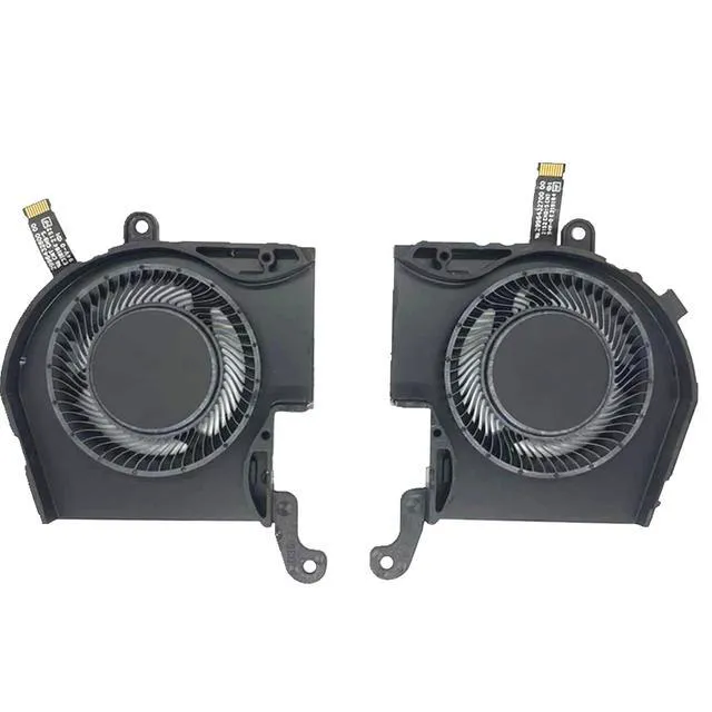 Alt view image 2 of 6 - Replacement New Laptop CPU + GPU Cooling Fan for DELL Alienware Dell Alienware X14 R1 RTX3050 9-Needle Series 0198CH 05PF30 ND75C85-21F10 ND75C86-21F11 DC28000YFD0 DC28000YED0 DC05V 0.80A Fan
