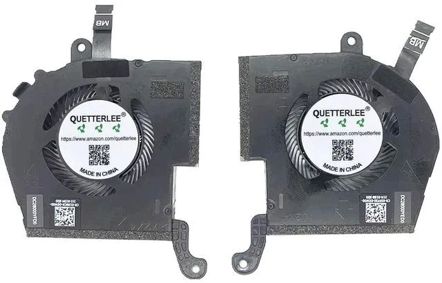 Main image of Replacement New Laptop CPU + GPU Cooling Fan for DELL Alienware Dell Alienware X14 R1 RTX3050 9-Needle Series 0198CH 05PF30 ND75C85-21F10 ND75C86-21F11 DC28000YFD0 DC28000YED0 DC05V 0.80A Fan