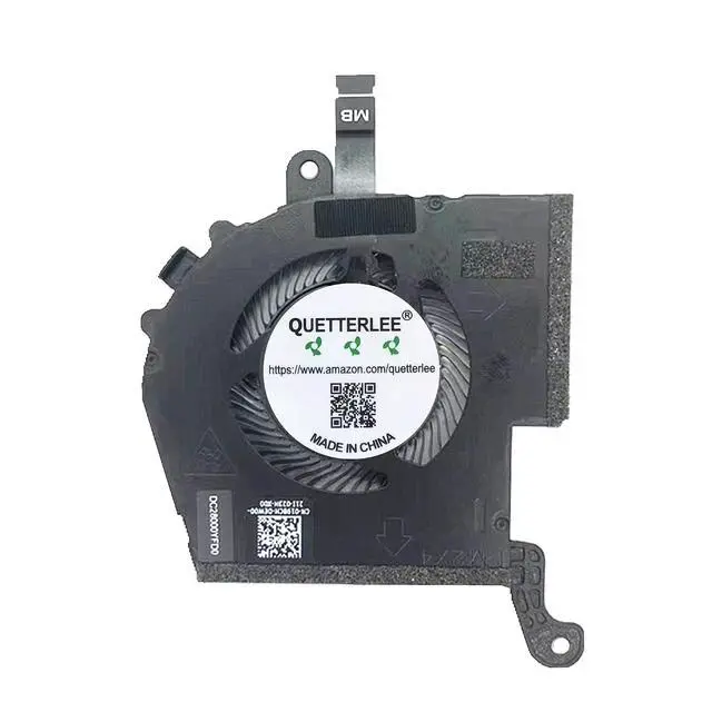 Alt view image 3 of 6 - Replacement New Laptop CPU + GPU Cooling Fan for DELL Alienware Dell Alienware X14 R1 RTX3050 9-Needle Series 0198CH 05PF30 ND75C85-21F10 ND75C86-21F11 DC28000YFD0 DC28000YED0 DC05V 0.80A Fan