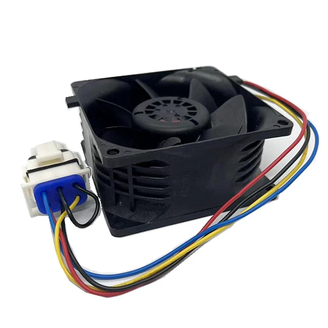 Alt view image 3 of 3 - Replacement New GE Refrigerator Evaporator Cooling Fan for GE Refrigerators V80E14MS2A3-57A611 Series DC 13.6V 0.16A 4300 RPM Fan