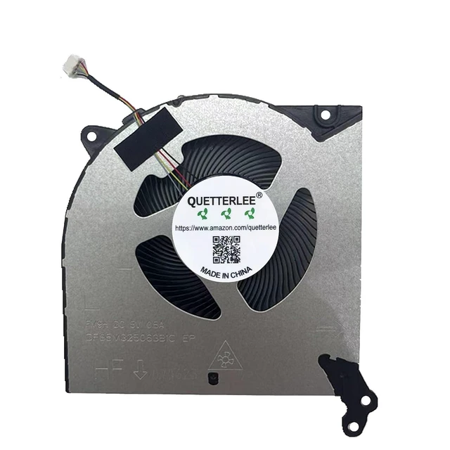 Alt view image 3 of 6 - Replacement New Laptop CPU and GPU Cooling Fan for Lenovo Legion R7000 2020H2020 Paragraph(DC5V 0.5A) Series Fan
