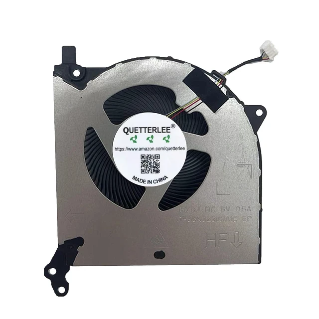 Alt view image 5 of 6 - Replacement New Laptop CPU and GPU Cooling Fan for Lenovo Legion R7000 2020H2020 Paragraph(DC5V 0.5A) Series Fan