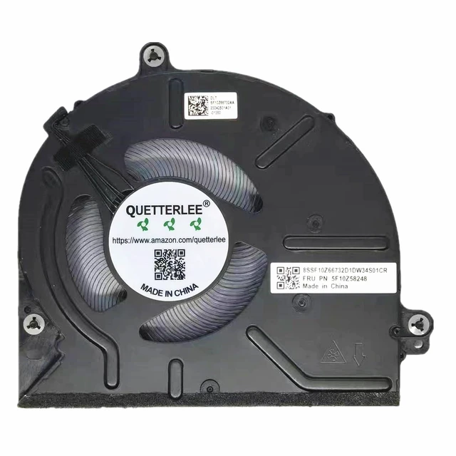 Main image of Replacement New CPU Cooling Fan for Lenovo ThinkPad L14 Gen3 L14 Gen 4 L15 GEN 3 L15 GEN4 C14 Gen 1 Chromebook Series ND75C94-21G08 5F10Z58248 DC5V 0.50A Fan