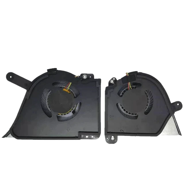 Alt view image 2 of 4 - Replacement New Laptop CPU GPU Cooling Fan for ASUS ROG Zephyrus Plus S 17 GX703 GX703H GX703HM Series FNA8 DFSCM22716392A FN7A DFSCL12E06486B DC12V 1A Fan