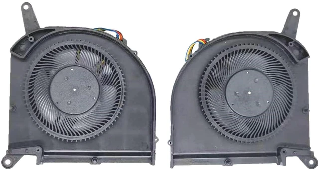 Main image of New Laptop CPU + GPU Cooling Fan for Gigabyte Aorus 15G 15P RX5L RP75 P75 OLED SA 17 HDR XA RP75XA RP77XA RP77XD P77 17g-yc 3080 AERO17 RP77 RP75W AERO 15S NA Series PLB07010S12HH DC12V Fan