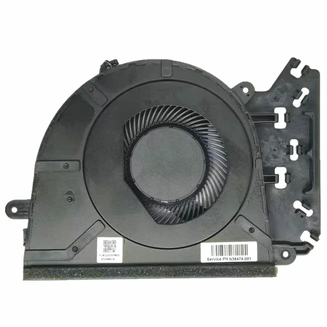 Alt view image 2 of 2 - New CPU Cooling Fan for HP 15-FC 250 G10 255 G10 15-FC0093DX 15-FC0039WM TPN-Q287 Integrated Graphics Fan 15-FD 15-FD0011TU UMA TPN-Q286 Series N38474-001 N38473-001 N38472-001 N36064-001 FQ6V Fan