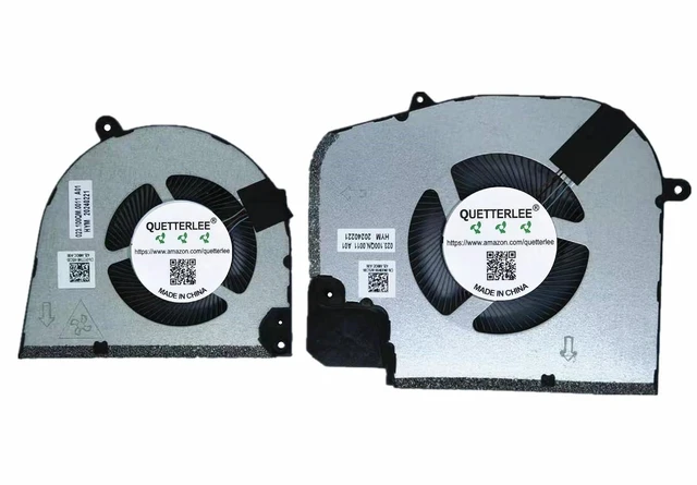 Main image of New Laptop CPU + GPU Cooling Fan for Dell Inspiron 16 Plus 7620 Vostro 16 7620 GTX3050 Series FP66 FP67 0Y2TW6 0N49HW BN9508S5H-002P BN7508S5H-004P DC5V Fan