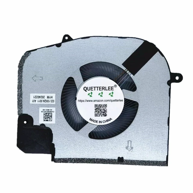 Alt view image 4 of 4 - New Laptop CPU + GPU Cooling Fan for Dell Inspiron 16 Plus 7620 Vostro 16 7620 GTX3050 Series FP66 FP67 0Y2TW6 0N49HW BN9508S5H-002P BN7508S5H-004P DC5V Fan