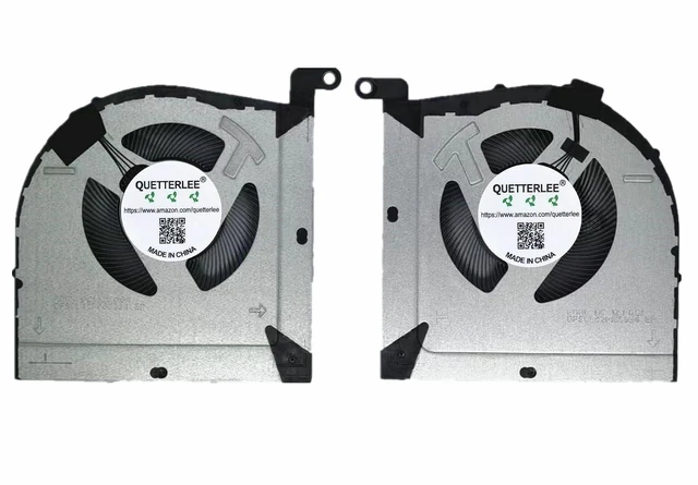 Main image of New Laptop CPU + GPU Cooling Fan for Lenovo RTX4060 LOQ 15IRH8 GeekPro G5000 IRH8 G5000 APH8 Series DFSCL42P165934 FQRL DFSCL42P065934 FQRK DC 12V 0.6A Fan Not Available for RTX4050 Series