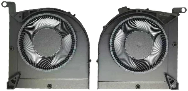Alt view image 2 of 4 - New Laptop CPU + GPU Cooling Fan for Lenovo RTX4060 LOQ 15IRH8 GeekPro G5000 IRH8 G5000 APH8 Series DFSCL42P165934 FQRL DFSCL42P065934 FQRK DC 12V 0.6A Fan Not Available for RTX4050 Series