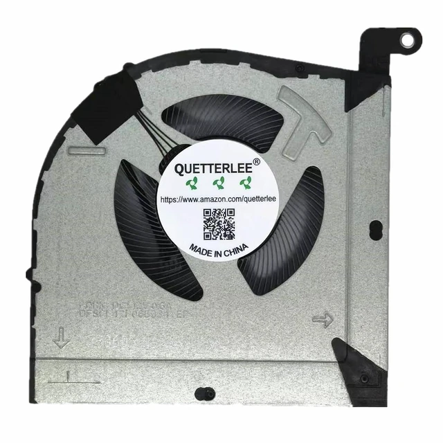 Alt view image 3 of 4 - New Laptop CPU + GPU Cooling Fan for Lenovo RTX4060 LOQ 15IRH8 GeekPro G5000 IRH8 G5000 APH8 Series DFSCL42P165934 FQRL DFSCL42P065934 FQRK DC 12V 0.6A Fan Not Available for RTX4050 Series