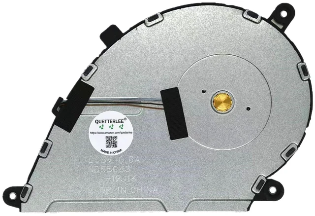 Alt view image 2 of 2 - New Laptop CPU Cooling Fan for HP CHROMEBOOK 14C-CA 14C-CA0010CA 14C-CA0020CA 14C-CA0053DX Pro c640 TPN-Q239 Series ND55C63-19J16 M08972-001 DC 5V 0.5A Fan
