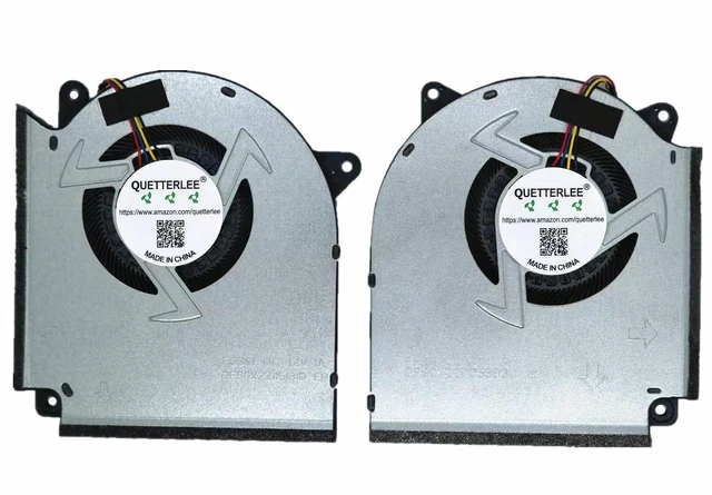 Alt view image 2 of 6 - New Laptop CPU + GPU + Small Cooling Fan for ASUS Strix G16 G614J G634J G614JI G614JV G614JJ G634J 2023 Series DFSCK22D05883C FS3L DFSCK22115181D FS3M DFS5F22B04954C FS3N Fan
