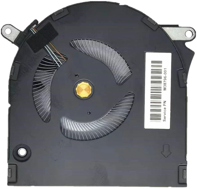 Main image of New Laptop CPU Cooling Fan for HP Envy 14-EB TPN-Q252 14-EB0008CA 14-EB0010CA 14-EB0010NR 14-EB0047NR 14T-EB000 14T-EB100 14-EB1010CA 14-EB1020CA Series M38796-001 ND75C37-20D15 DC5V 0.50A Fan