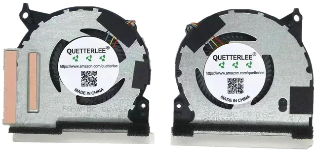 Main image of New CPU + GPU Cooling Fan for ASUS ROG Ally (2023) RC71L, RC71L-ALLY. Z1X_512 Series 13NR0GY0M02011 13NR0GY0M01011 FQW1 DFS150705B10T FQWO DFS5F22B049546 DC 5V 0.80A Fan