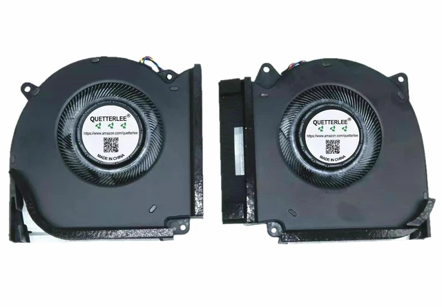 Main image of New Laptop CPU and GPU Cooling Fan for ASUS G713PV G713P G713PU G713PI Series 13NR0C50P02011 13NR0C50P01011 FQLN FQLP DFSCL42P16593Q DC 12V Fan