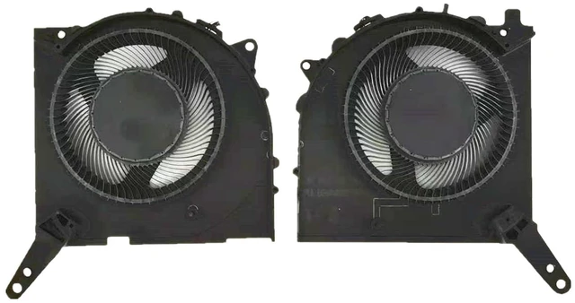 Alt view image 2 of 4 - New Laptop CPU + GPU Cooling Fan for Lenovo Y7000 IRX9 2024 / R7000 APH9 2024 Series FSAN DFSCL12E06486Q FSAQ DFSCL12E16486Q DC 12V Fan