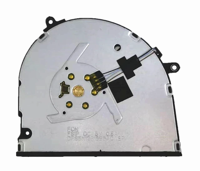 Main image of New Laptop CPU Cooling Fan for HP ProBook 440 G11 445 G11 460 G11 465 G11 660 G11 HSN-Q038/039C-4/6 Series N96441-001 FS1P DFS5K12B15E6AC DC 5V 0.5A Fan