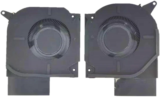 Alt view image 2 of 4 - New Laptop CPU + GPU Cooling Fan for HP OMEN 9 Plus 16-U 16-WF 16-XF TPN-C167 TPN-C168 Series N44741-001 MG75090V1-C460-S9A MG75090V1-C450-S9A DC 5V Fan