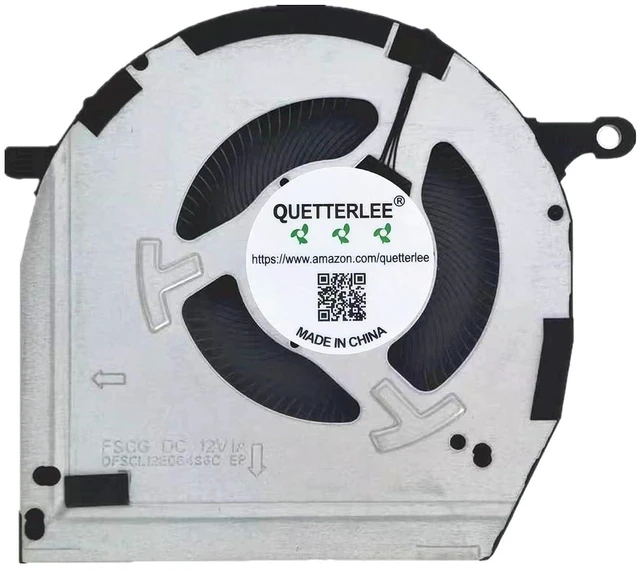 Alt view image 3 of 4 - New Laptop CPU + GPU Cooling Fan for Lenovo Legion 5 16IRX9 83DG y7000p IRX9 2024 Series FSCG DFSCL12E06486C FSCH DFSCL12E16486C DC 12V Fan