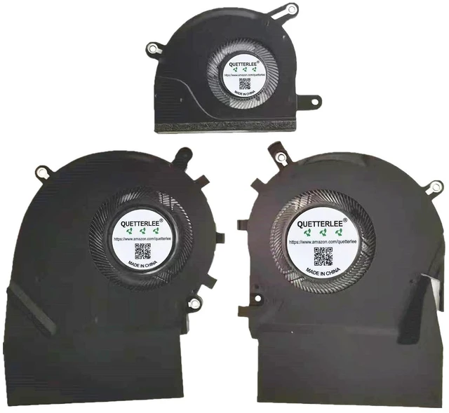 Main image of New Laptop CPU + GPU + Hard Disk Small Cooling Fan for ASUS ROG Stric G615 G635 Series F24172 DFSCK221051823 DC12V F24171 DFSCL42P16593A DC12V F24169 DFS1507058U0T DC5V Fan