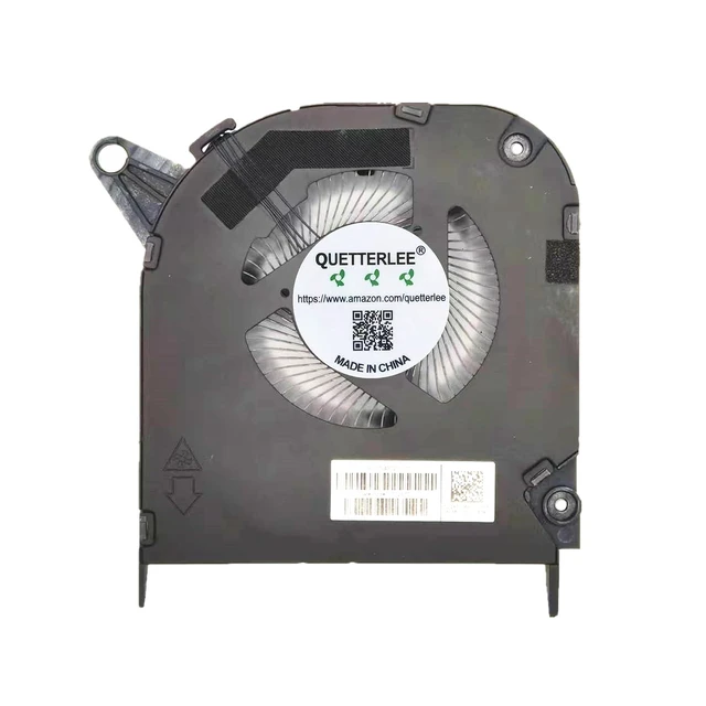 Alt view image 3 of 4 - New Laptop CPU + GPU Cooling Fan for HP OMEN 9 slim 16-U 16T-U 16-U0020NR TPN-C171 2023 with RTX 4060 4070 Graphics Series N43727-001 ND8CC17-22H13 ND8CC18-22H14 EG75071S1-C330/C320-S9A DC12V 0.5A Fan