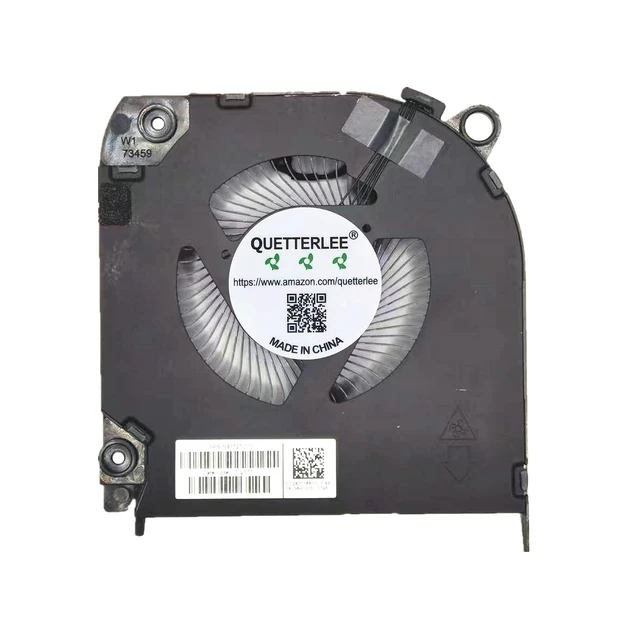 Alt view image 4 of 4 - New Laptop CPU + GPU Cooling Fan for HP OMEN 9 slim 16-U 16T-U 16-U0020NR TPN-C171 2023 with RTX 4060 4070 Graphics Series N43727-001 ND8CC17-22H13 ND8CC18-22H14 EG75071S1-C330/C320-S9A DC12V 0.5A Fan