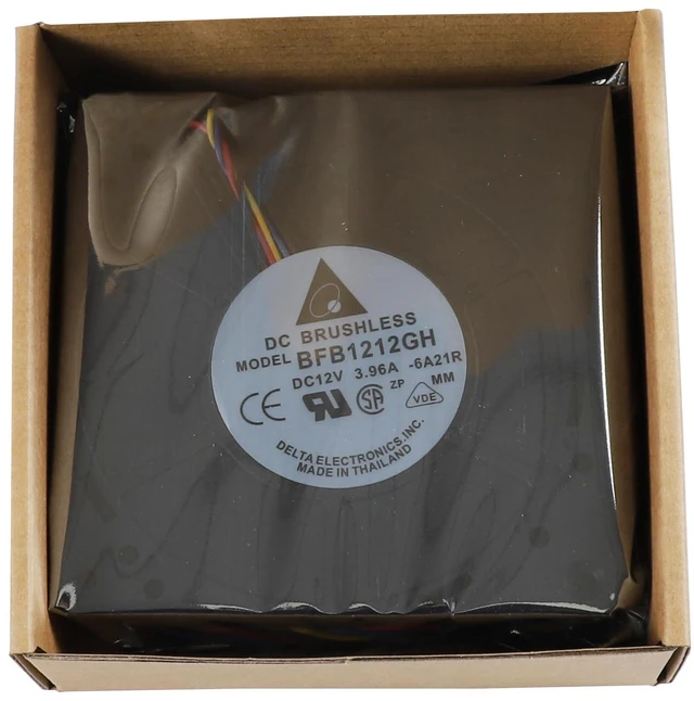 Alt view image 7 of 7 - BFB1212GH Cooling Fan 120x120x32mm 12V 3.96A 4-Wire BFB1212GE-6A21R