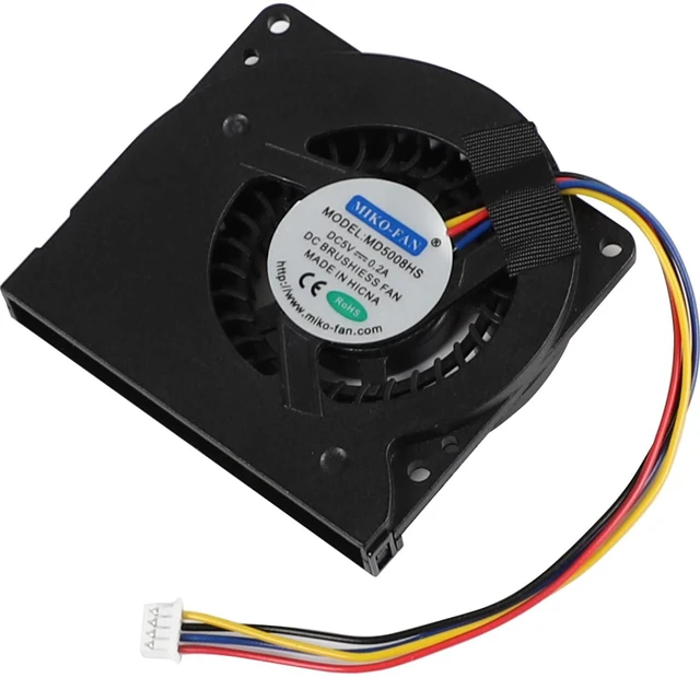 Alt view image 3 of 7 - MD5008HS YT5008MS CPU Cooling Fan for T8 Pro Mini PC DC5V 0.20A