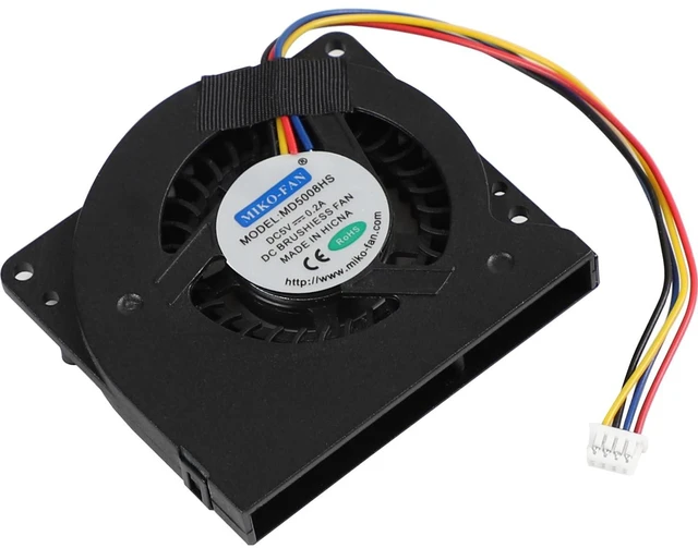 Alt view image 4 of 7 - MD5008HS YT5008MS CPU Cooling Fan for T8 Pro Mini PC DC5V 0.20A