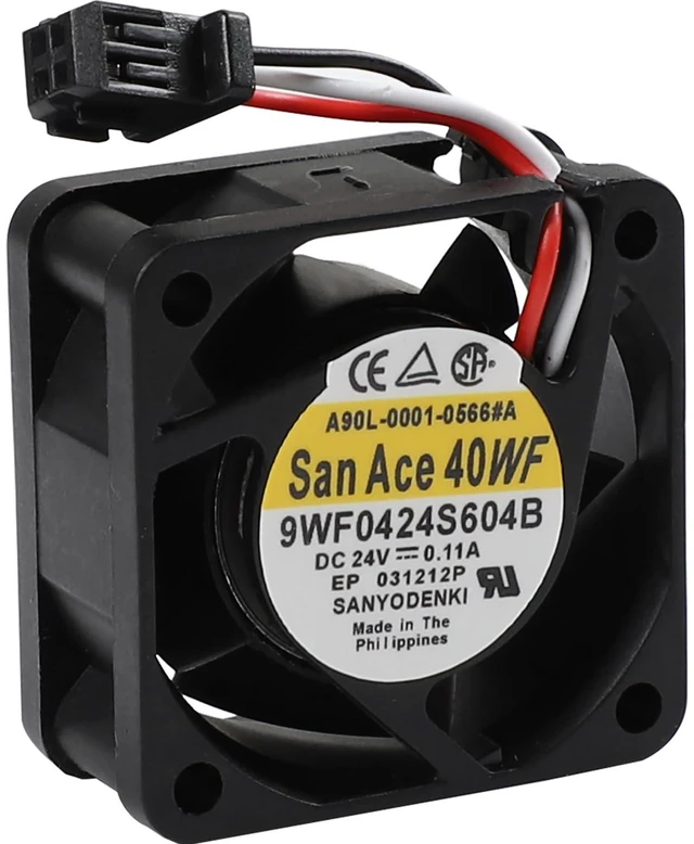Alt view image 3 of 7 - 9WF0424S604B A90L-0001-0566#A Cooling Fan for FANUC CNC Machine Tool System