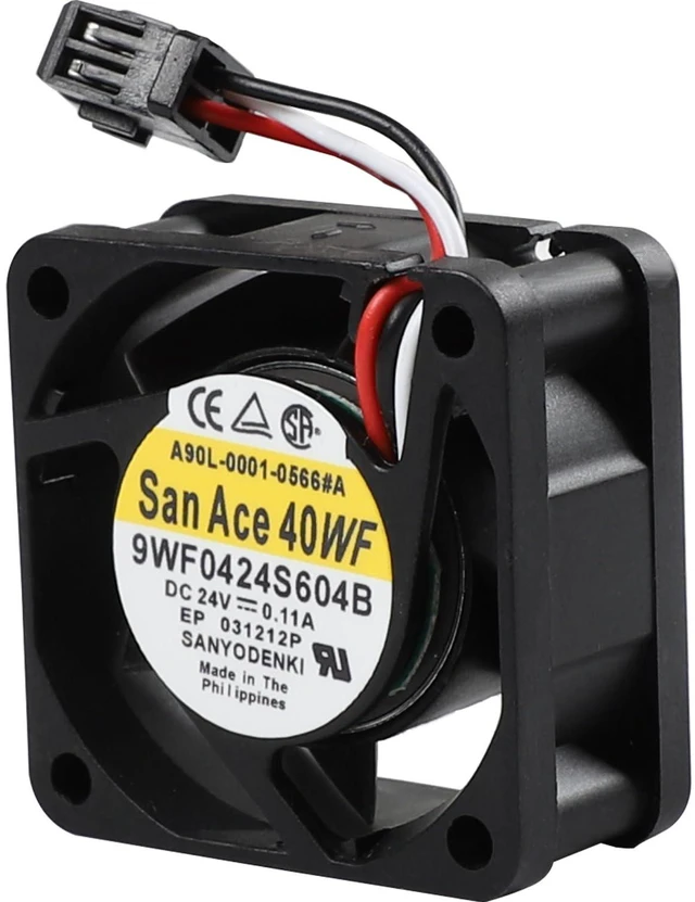 Alt view image 4 of 7 - 9WF0424S604B A90L-0001-0566#A Cooling Fan for FANUC CNC Machine Tool System