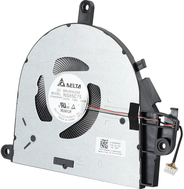 Alt view image 3 of 7 - CPU Cooling Fan for Lenovo IdeaPad Slim 3 15IRU8 15IAN8 15IRH8 15AMN8