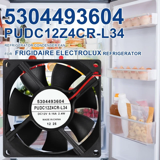 Alt view image 3 of 6 - 5304493604 242119401 Refrigerator Condenser Fan for Frigidaire Electrolux