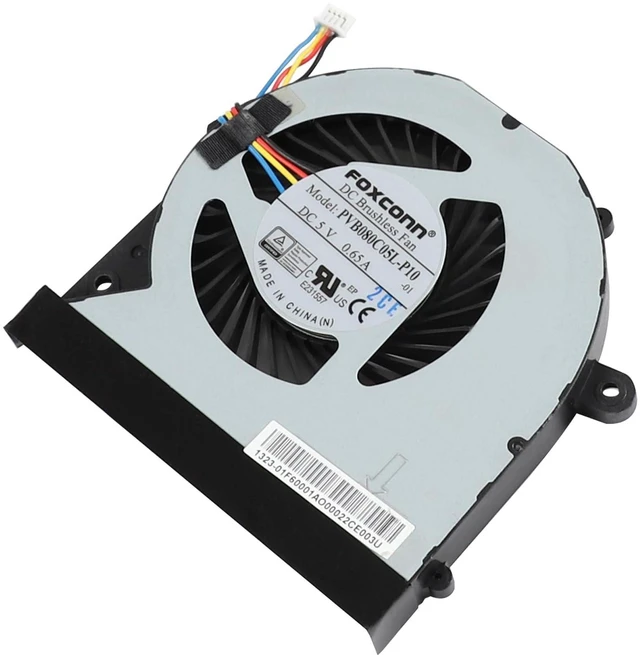 Alt view image 4 of 7 - CPU Cooling Fan for Intel NUC 11 Pro 12 Pro 13 Pro 14 Pro NUC11TNH NUC11TNK NUC12WSH NUC12WSK NUC13ANH NUC13ANK NUC14RVH NUC14RVK NUC14RVS PVB080C05L-P10-01 BAZC0810R5HY006 BAZC0810R5HY010